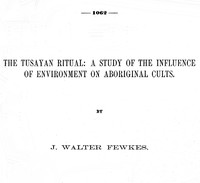 Cover of The Tusayan ritual