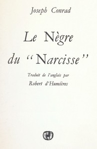 Le Nègre du "Narcisse"