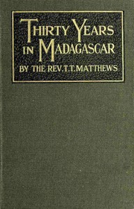 Cover of Thirty years in Madagascar