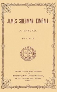 Cover of James Sherman Kimball