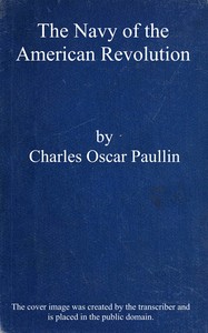 Cover of The Navy of the American Revolution