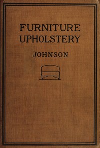 Cover of Furniture upholstery for schools