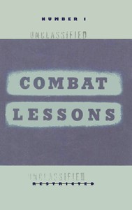 Cover of Combat lessons, no. 1, rank and file in combat