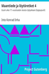 Cover of Maantiede ja löytöretket 4