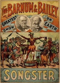 The Barnum & Bailey Greatest Show on Earth songster cover
