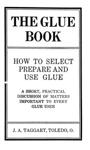 Cover of The glue book