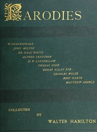 Cover of Parodies of the works of English & American authors, vol. II