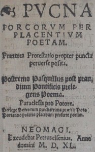 Cover of Pvcna porcorvm
