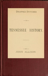 Cover of Dropped stitches in Tennessee history