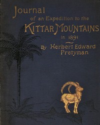 Cover of Journal of Herbert Edward Pretyman written during his expedition to the Kittar Mountains, between Kenneh (on the Nile) and the Red Sea, 1891
