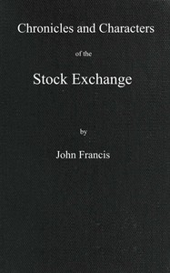 Cover of Chronicles and characters of the stock exchange