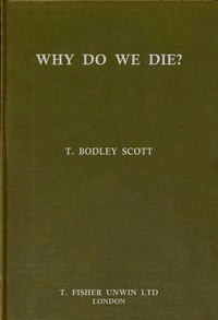 Cover of Why do we die?
