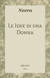 Cover of Le idee di una donna