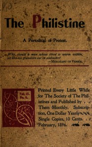 Cover of The Philistine