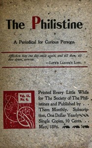 Cover of The Philistine