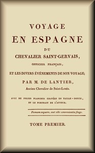 Cover of Voyage en Espagne du Chevalier Saint-Gervais (1 de 2)