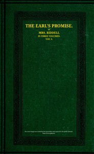 Cover of The Earl's promise