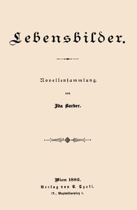 Cover of Lebensbilder