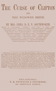 Cover of The curse of Clifton