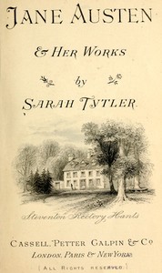 Cover of Jane Austen and her works