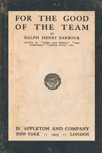 Cover of For the good of the team