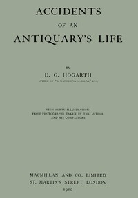 Cover of Accidents of an antiquary's life