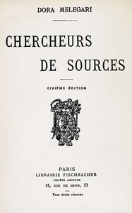 Cover of Chercheurs de sources