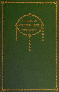 Cover of A book of Christmas verse