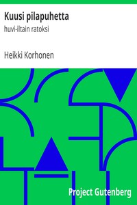 Cover of Kuusi pilapuhetta