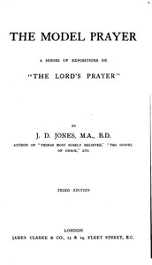Cover of The model prayer