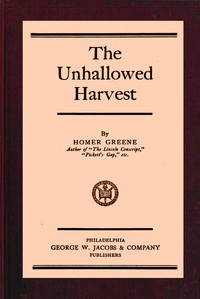 Cover of The unhallowed harvest