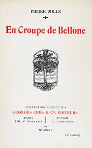 Cover of En croupe de Bellone