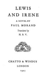 Cover of Lewis and Irene