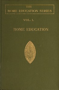 Cover of Home education