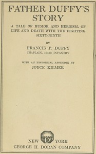Cover of Father Duffy's story