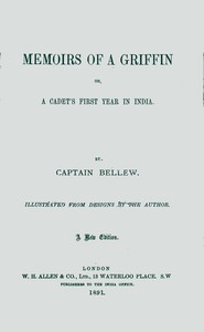 Cover of Memoirs of a griffin