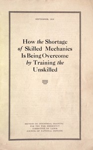Cover of How the shortage of skilled mechanics is being overcome by training the unskilled