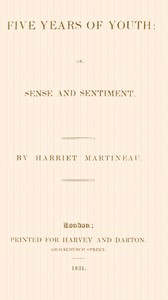 Cover of Five years of youth