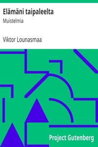 Cover of Elämäni taipaleelta