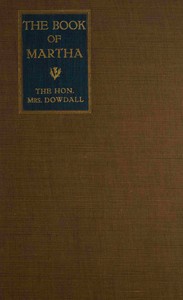 Cover of The book of Martha