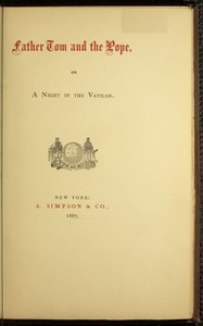 Cover of Father Tom and the Pope