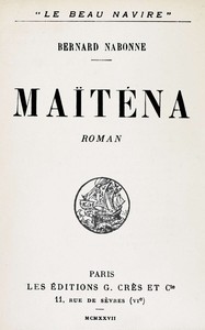 Cover of Maïténa