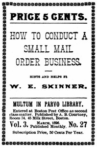 Cover of How to conduct a small mail order business