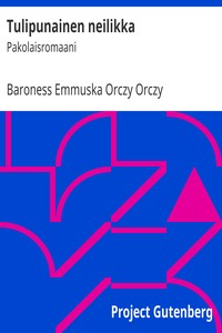 Cover of Tulipunainen neilikka