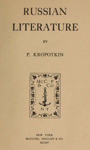 Cover of Russian literature