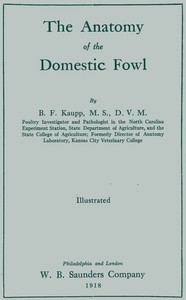 Cover of The anatomy of the domestic fowl