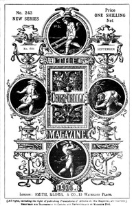 Cover of The Cornhill Magazine, (vol. XLI, no. 243 new series, September 1916)