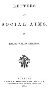 Letters and social aims