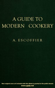 Cover of A guide to modern cookery