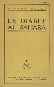 Cover of Le Diable au Sahara
